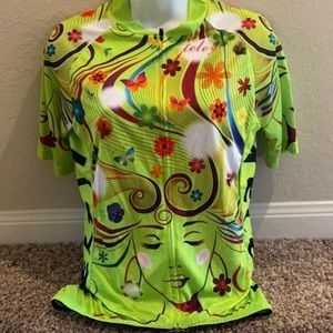 Cool Max Cycling Jersey Size Large NWOT
